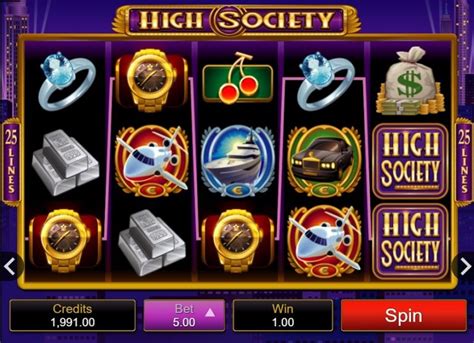 Игровой автомат High Society (High Society)  играть бесплатно